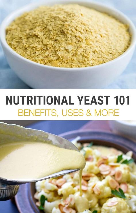 Nutritional Yeast 101: Benefits, Paleo Cooking Uses, Where to Buy & More - via @irena_macri Nutritional Yeast Recipes, Cucumber Diet, Matcha Benefits, Baking Soda Beauty Uses, Nutritional Yeast, Fat Burning Foods, Paleo Diet, Plant Based Diet, Diet And Nutrition