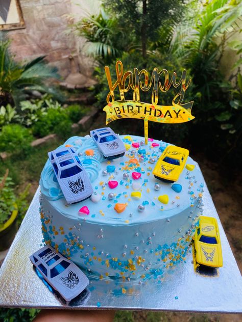 Boy Birthday Cake Simple, Happy Birthday Cake Boy, Unique Birthday Cakes For Kids Boys, Vehicle Cakes For Boys, Car Cakes For Boys Birthday For Kids, Cake Designs For Kids Boys, 5th Birthday Cake Boys, Bday Cake For Boys Kids, Car Cake Design For Boys