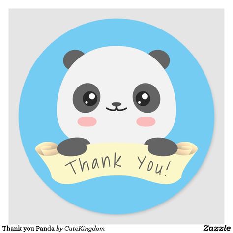 Thank You Stickers, Round Stickers, Baby Showers, Free Design, Hello Kitty, Tool Design, Created By, Kitty, Thank You