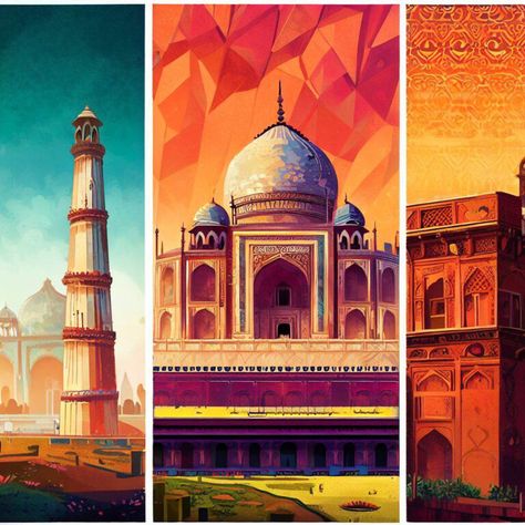 Unveiling India’s Golden Triangle: A Comprehensive Guide to Delhi, Agra, and Jaipur – Nerdiest India Golden Triangle India, Humayun’s Tomb, Delhi Sultanate, Elephant Ride, Agra Fort, India Gate, History Of India, Golden Triangle, Indian Architecture