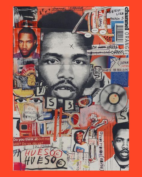 channel ORANGE in the style of Jean-Michel Basquiat⛓️🟠 #frankocean #jeanmichelbasquiat #basquiat #channelorange Frank Ocean Room, Frank Ocean Poster, Channel Orange, Ocean Room, Streetwear Ideas, 3d Collage, Michel Basquiat, Ocean Party, Poster Aesthetic