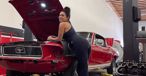 Constance Nunes Gotham Garage Fans | Constance Nunes Gotham Garage Fans #cargirls #babystang #carbyconastance #gothamegarage #beauty Constance Nunes Gotham Garage, Gotham Garage, Constance Nunes, Garage Fan, Mr Ben, The Godfather Part Ii, Fifty Shades Freed, Girl Name, Parking Garage