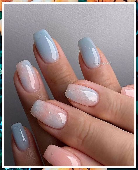 Acrylic Nails - Discover thousands of brands and great products, all designed for the modern shopper like YOU. Check It Out Now! Mint Green Nail Designs, Light Blue Nail Designs, Mint Green Nails, Mint Nails, Pastel Nails Designs, Light Blue Nails, Green Nail Art, Simple Fall Nails, Baby Blue Nails