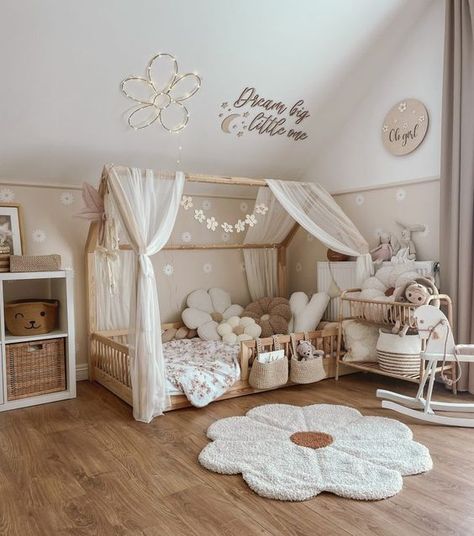 34 Kids Room Decor Ideas: Inspiring Designs for Playful Spaces - placeideal.com Kids Room Decor Ideas, Toddler Room Ideas, Kids Rooms Inspo, Toddler Bedroom Girl, Big Girl Bedrooms, Girl Room Ideas, Toddler Girl Room, Toddler Room Decor