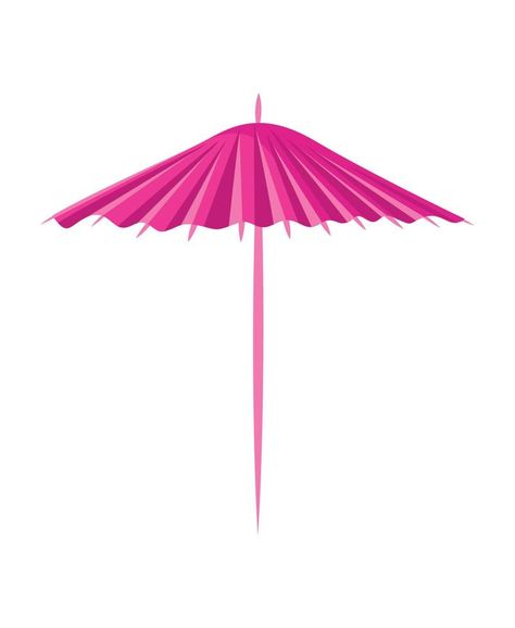 Vector illustrator of Cocktail umbrella Cocktail Umbrella, Umbrella Illustration, Cocktail Umbrellas, Umbrella, Vector Free, Illustrator, Clip Art