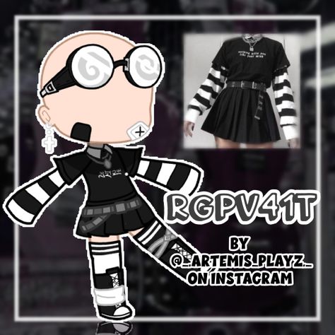 Gacha Club Gothic Outfit Ideas, Emo Outfits Gacha Club, Gacha Club Skater Outfit, Gacha Club Outfit Ideas Goth, Gacha Club Punk Outfits, Gacha Club Nonbinary Outfits, Gacha Club Alt Outfits, Gacha Life Goth Outfits, Alt Gacha Club Clothes