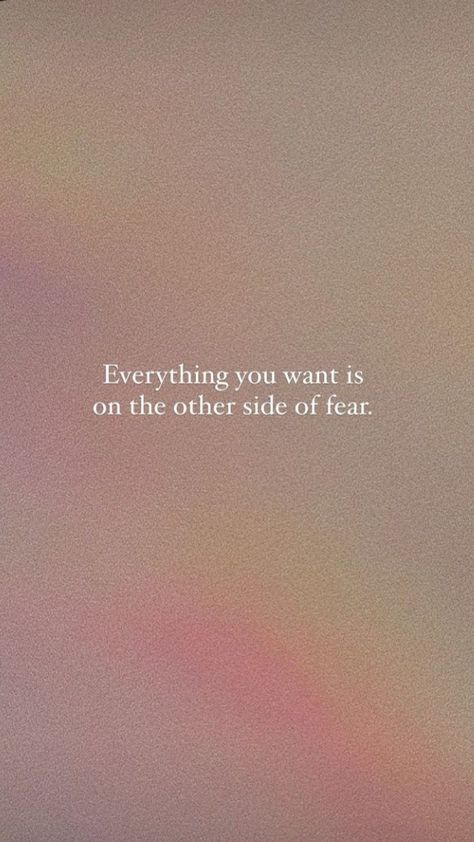 Fear Quotes Overcoming, Other Side Of Fear, Fear Quotes, Journal Quotes, Overcoming Fear, Journal Prompts, The Other Side, Aesthetic Wallpaper, Aesthetic Wallpapers