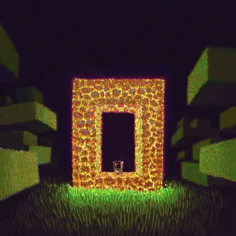 Minecraft Horror, Horror Core, Digital Horror, Different Types Of Aesthetics, Hall Wallpaper, Minecraft Images, Nostalgia Aesthetic, Arte Peculiar, Dreamcore Weirdcore