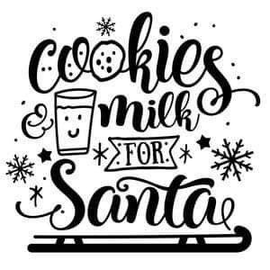 Sticker Cookies, Cookies And Milk For Santa, Store Cookies, Milk For Santa, Cookies For Santa Plate, Cricut Christmas Ideas, Cookies And Milk, Santa Plate, Cookies For Santa