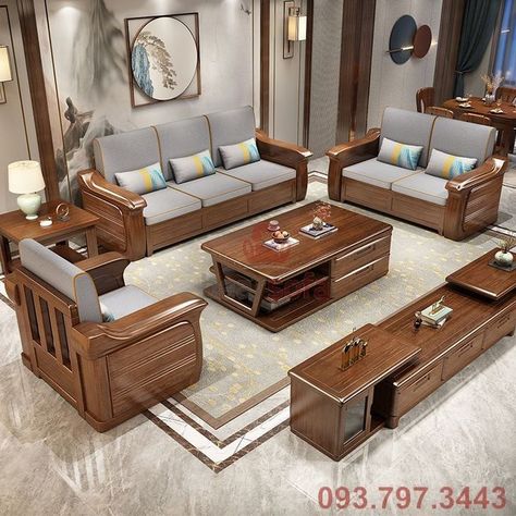 [PaidAd] Home Decor Ideas For Fancy Wooden Sofa Set Designs And Gorgeous Ideas|| Living Room Sofa Set|| #woodenlivingroomsofaset Sofa Design Wood, Furnitur Ruang Keluarga, Wooden Sofa Set Designs, Wooden Sofa Designs, Corner Sofa Design, Room Furniture Design, Sofas For Small Spaces, Living Room Sofa Set, Set Sofa