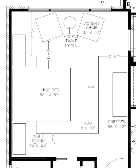 Master Bedroom Furniture Layout Master Bedrooms Narrow, Master Suite Furniture Layout, Bedroom Floor Plans Furniture Layout, Bedroom Layout How To Arrange Master, Room Arrangement Ideas Bedroom Master, 10x20 Bedroom Layout, Extra Large Bedroom Layout, 10x16 Bedroom Layout, Long Master Bed Layout