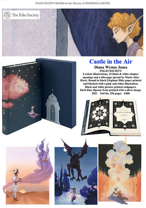 Castle In The Air Diana Wynne Jones, Studio Ghibli Books, Ghibli Books, Howl's Moving Castle Scenes, Howl's Moving Castle Book, Howl Sophie, Castle In The Air, Howl Moving Castle, Diana Wynne Jones