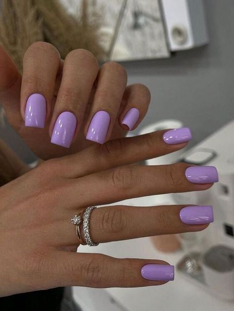 June Nails Color 2024: Trendsetting Styles for Vibrant Summer Manicures Nude Nail Ideas, Purple Nail Ideas, Light Purple Nails, August Nails, Purple Nail Art, Manicure Designs, Toe Nail Color, Purple Nail Designs, Summer Toe Nails