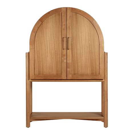 Hadden Wood Arch Bar Cabinet - World Market Arch Bar, Wood Arch, Bar Cabinet, World Market, Storage Cabinets, Storage Furniture, Wood Furniture, Home Accents, Arch