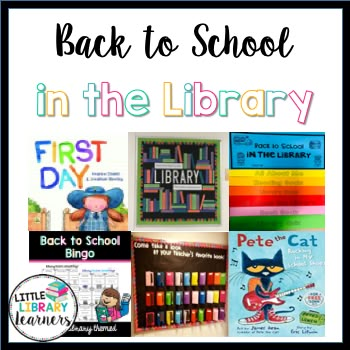 Elementary Library Decorations, School Library Themes, Back To School Library, School Library Activities, Beginning Of Year Activities, Library Lessons Elementary, Back To School Displays, School Library Lessons, Library Orientation