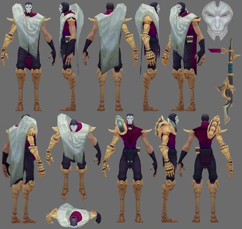 Jhin (Development) | League of Legends Wiki | Fandom League Of Legends Jhin, Noxus League Of Legends, Jhin League Of Legends, Cosplay League Of Legends, Zed League Of Legends, Character Turnaround, League Of Legends Characters, Lol League Of Legends, Character Sheet