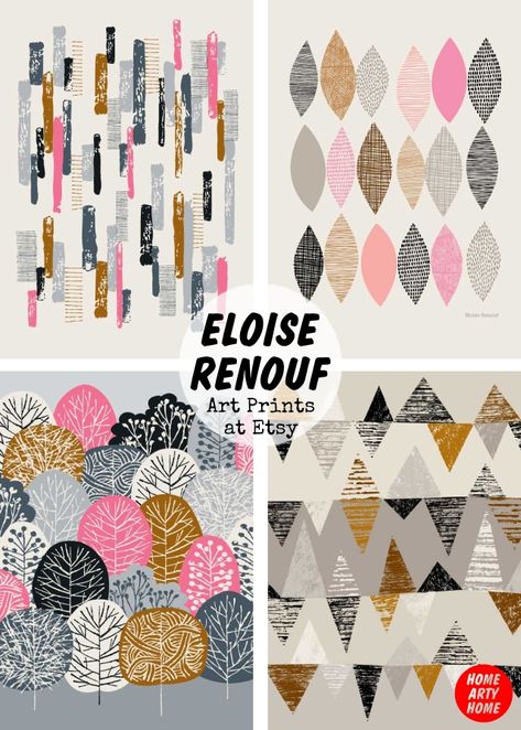 Eloise Renouf Profile homeartyhome Eloise Renouf, Eloise Renouf Art, Eloise Renouf Art Lesson, Elise Hurst Illustrations, Eloise Wilkins Illustrations, Eloise Book Illustration, Modern Artists, Leaf Art, Abstract Artists