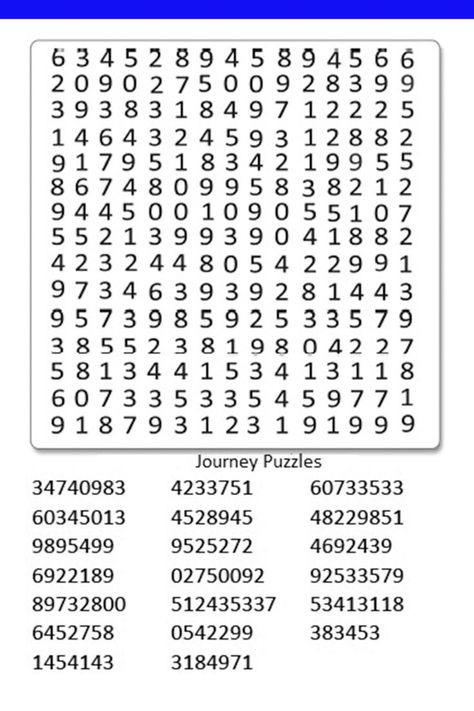 Enjoy this number search puzzle book for adults. This number search puzzle book Number Search Puzzles Free Printable, Number Search Puzzles, Word Search Puzzles For Adults, Paper Activities, Mental Maths Worksheets, Number Search, Spanish Numbers, Number Puzzle, Hard Puzzles