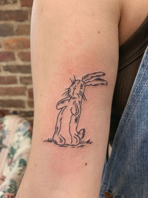 Vintage Rabbit Tattoo, The Velveteen Rabbit Tattoo, Velveteen Rabbit Tattoo, Scott Tattoo, Tattoo 2022, 2023 Rabbit, Tattoos Creative, Interesting Tattoos, Bunny Tattoo