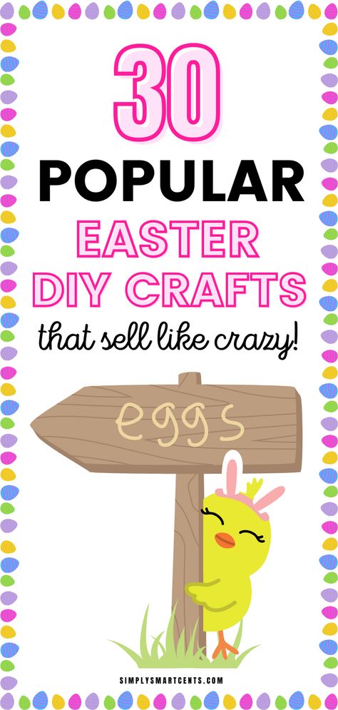 Transform your crafting talents into cold, hard cash with our collection of simple DIY Easter crafts to create and sell. Our guide is packed with a range of Spring-inspired projects and homemade gift ideas that are perfect for folks of all ages, whether you're a seasoned crafter or just starting out. Dive into the hottest trends and start raking in the dough with these imaginative and lucrative crafts! Easy Projects To Sell, Crafts For Friends, Easter Crafts To Make, Easter Diy Crafts, Diy Easter Crafts, Egg Candle, Cold Hard Cash, Easter Board, Easter Wreath Diy