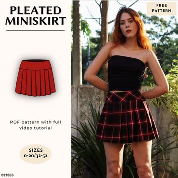 Mini skirt sewing pattern