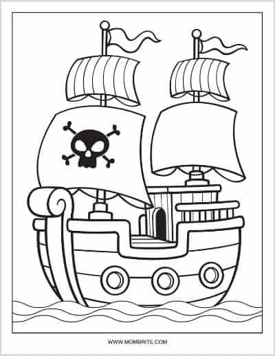 Ship Coloring Pages, Pirate Preschool, Pirate Printables, Pirate Coloring Pages, Pirate Activities, Pirate Crafts, Pirate Boats, Pirate Day, Coloring Pages For Boys