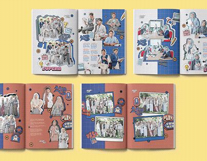 School Yearbook Design Layout, Yearbook Design Layout, Yearbook Template, Yearbook Cover, Yearbook Layouts, Yearbook Covers, Yearbook Design, Canvas Learning, Year Book