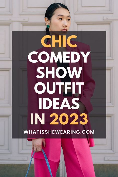 what to wear to a comedy show Comedy Show Outfit Ideas, Comedy Club Outfit, Comedy Show Outfit, Show Outfit Ideas, Casual Date Nights, Club Attire, Club Aesthetic, Comedy Nights, Outfit Night