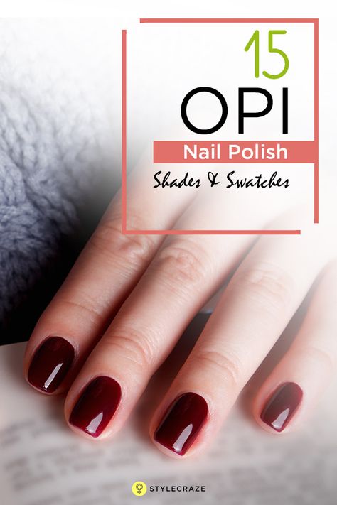 15 Best OPI Nail Polish Shades And Swatches For Women Of 2017 Opi This Color Hits All The High Notes, This Color Hits All The High Notes Opi, Opi Semi Permanent, Opi Dip Powder Colors Fall 2022, Opi Nail Polish Colors Fall 2022, Opi Nail Polish Color Chart, Peacci Nail Polish, Opi Red Nail Polish, Opi Nail Polish Colors