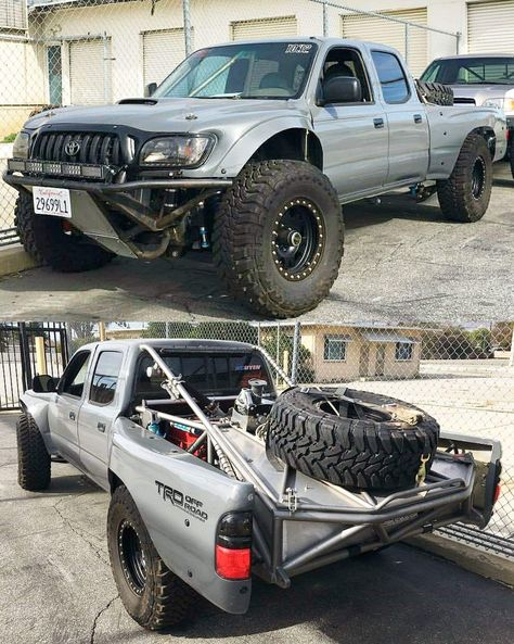 Tacoma Prerunner Build, Pre Runner Trucks, Prerunner Trucks, Toyota Prerunner, 1999 Toyota Tacoma, Ford Ranger Prerunner, Ford 79, Toyota Tundra Lifted, Toyota Trucks 4x4