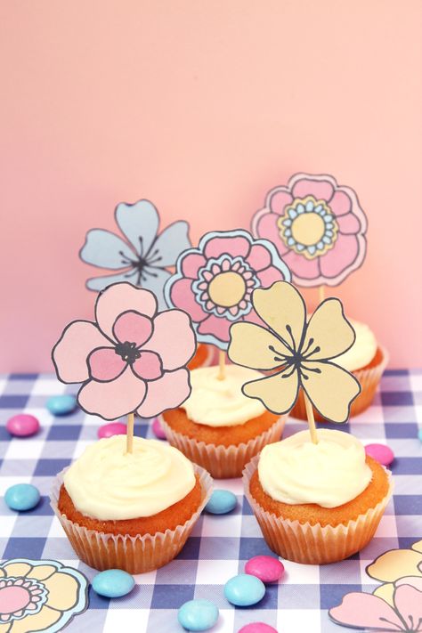 Diy cupcake toppers