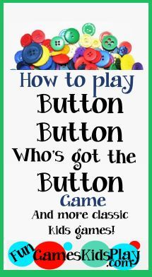 Indoor Group Games For Kids, Indoor Group Games, Group Games For Kids, Fun Group Games, Indoor Games For Kids, Button Game, Family Fun Games, Kids Game, Fun Group