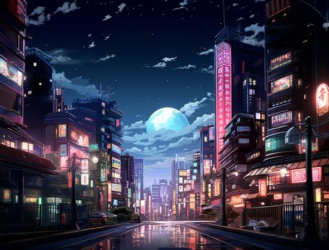 Free Photo | Cityscape of anime inspired urban area Anime Cityscape, Video Mockup, Desktop Wallpaper Art, Card Banner, Poster Invitation, Urban Area, Cartoon Clip Art, Anime Inspired, Nature Travel