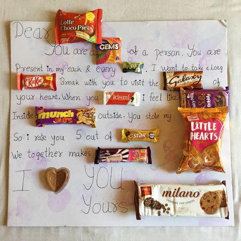 Chocolate Day Quotes For Boyfriend, Chocolate Board Message For Boyfriend, Chocolate Card Ideas Friends, Chocolate Day Wishes For Boyfriend, Letter With Chocolate Bars, Letter Decoration Ideas, Lotte Choco Pie, Candy Letters, Choco Pie