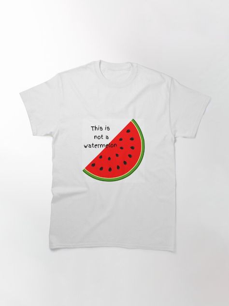 Inside Out Characters, White T, Watermelon, Classic T Shirts, For Sale, T Shirt, Quick Saves, White