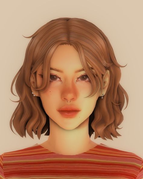 Shoulder Length Hair Sims 4 Cc, Sims 4 Mods Short Hair, Sims 4 Cc Wavy Hair With Bangs, Short Wavy Hair Sims 4 Cc, Sims4 Short Hair Cc, Sims Wolfcut Cc, Sims 4 Short Wavy Hair, Sims 4 Cc Straight Hair With Bangs, Sims 4 Cc Hair Wolfcut