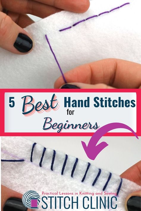 How To Sew Seams By Hand, How To Sew A Seem By Hand, Learning To Sew By Hand Beginner, Types Of Stitches Sewing By Hand, Types Of Hand Sewing Stitches, Hand Sewing Practice, Basic Hand Sewing Stitches, Sewing Seams By Hand, How To Hand Stitch