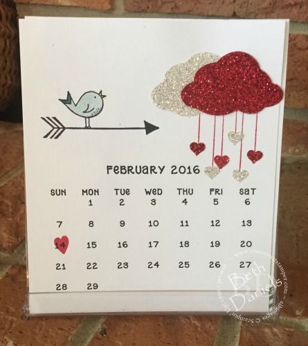 Calendar Cards Ideas, Scrapbook Calendar Ideas, Birthday Calendar Ideas, Love Calendar, Handmade Calendar, Cd Card, Anniversary Calendar, Perpetual Birthday Calendar, Birthday Card With Photo