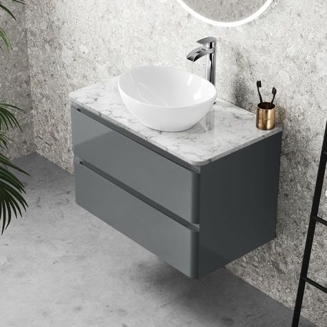 #homedecor #design  #marblestone #sanitary   #designerwashbasin #handmade  #sink #homeinterior #stone   #stonewashbasin #wastafelminimalis  #handycraftindonesia Small Bedroom Storage Solutions, Counter Top Basin, Small Bedroom Storage, Bathroom Vanity Designs, Kitchen Sink Design, Drawer Vanity, Washbasin Design, Gray Vanity, Vanity Drawers