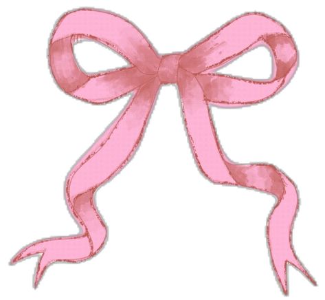 Coquette Ribbon Drawing, Cute Bow Drawing, Bow Graphic, Back To School Wallpaper, Pink Scrapbook Paper, Cartoon Bow, Bow Drawing, Pink Scrapbook, Bow Art