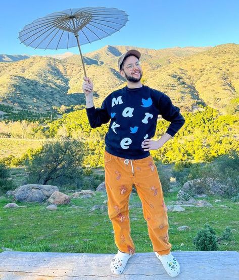 Zach Kornfeld on Instagram: "King of Questionable Fits 👑" Zach Kornfeld, Try Guys, Instagram King, Plus Size Outfits, Plus Size, On Instagram, Instagram