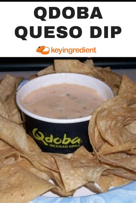 Make Qdoba's creamy queso whenever you want it with this copycat recipe that tastes even better than Qdoba's at a fraction of the cost! Copycat Qdoba, Restaurant Queso, Chipotle Copycat, Queso Dip Recipe, Dinner Party Dishes, Queso Dip Recipes, Restaurant Copycat, Queso Recipe, Starbucks Secret