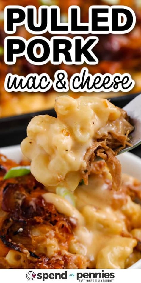 Pulled Pork Mac and Cheese Bbq Pork And Mac And Cheese, Easy Pulled Pork Mac And Cheese, Mac And Cheese Pulled Pork, Bbq Pork Mac And Cheese Recipe, Smoked Pulled Pork Mac And Cheese, Bbq Mac N Cheese, Baked Pulled Pork Mac And Cheese, Pork Mac And Cheese Recipe, Pulled Pork Uses