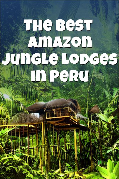 Experience the ultimate adventure in the Peruvian Amazon with the best lodges handpicked just for you! From luxury to eco-friendly options, we've got you covered. Click the link to read more and book your dream Amazonian getaway today! 🌿🐒🌳 #Peru #AmazonLodges #LuxuryTravel #EcoFriendly #NatureLovers #TravelInspiration" Peru Amazon, Puerto Maldonado, Peru Vacation, Peruvian Amazon, Amazon Jungle, Eating Eggs, Amazon Travel, Peru Travel, Amazon Rainforest