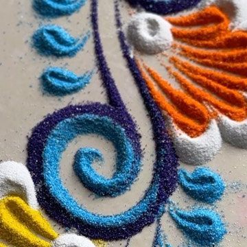 Poonam Patil on Instagram Creative Rangoli, Border Rangoli, Rangoli Patterns, Rangoli Ideas, September 19, Pattern, On Instagram, Quick Saves, Instagram