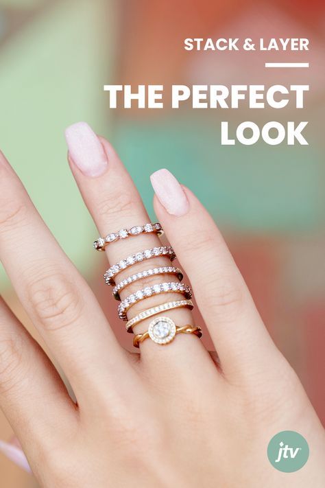 Pandora Stackable Rings Ideas, Juicy Jewelry, Pandora Stackable Rings, Liberty Jewellery, Edgy Rings, Rose Gold Bridal Set, Stacked Rings, Jewelry Wishlist, Im So Fancy