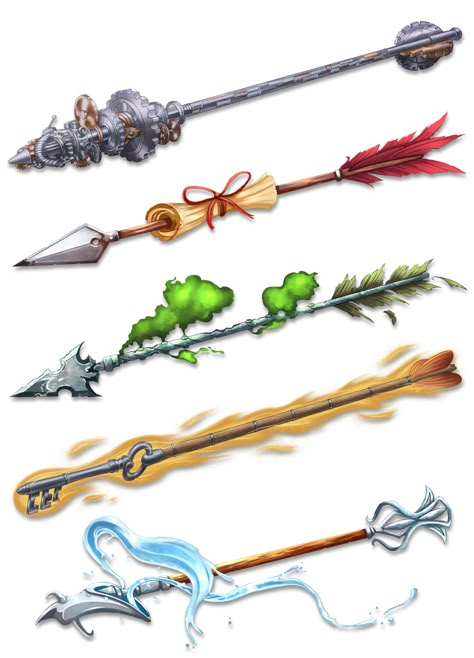 ArtStation - Magic Arrow Designs | Client Work Fantasy Arrow Design, Arrows Fantasy Art, Bow And Arrow Magic, Nature Bow And Arrow, Avatar Bow And Arrow, Fancy Bow And Arrow, Arrow Concept Art, Fantasy Arrow, Arrow Design Art