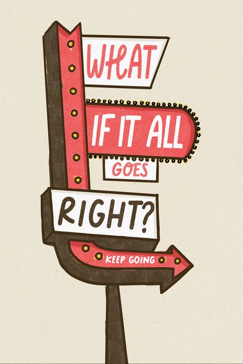 What If It All Goes Right Hand Drawn Print, Retro Funky, Apartment Decor Aesthetic, Maximalist Art Aesthetic Photos For Wall Decor, No Aesthetic Aesthetic, Funky Frames Wall Art, Funky Room Posters, Colorful Posters Aesthetic, What If It All Goes Right Wallpaper, Hand Drawn Illustration Style, What If It All Goes Right, Doodle Art On Wall