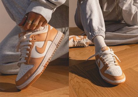 Nike Dunk Low Harvest Moon, Moon Outfit, Nike Dunk Lows, Wmns Dunk Low, Winter Outfits College, Baddie Fashion, Dunks Outfit, Dunk Lows, Jordan Yeezy