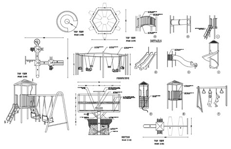 Outdoor Playground Equipment Playground Plan Architecture, Playground Dimensions, Drawing Of Garden, Playground Sketch, Playground Floor Plan, Playground Drawing, Playground Design Plan, Playground Architecture, Playground Plan